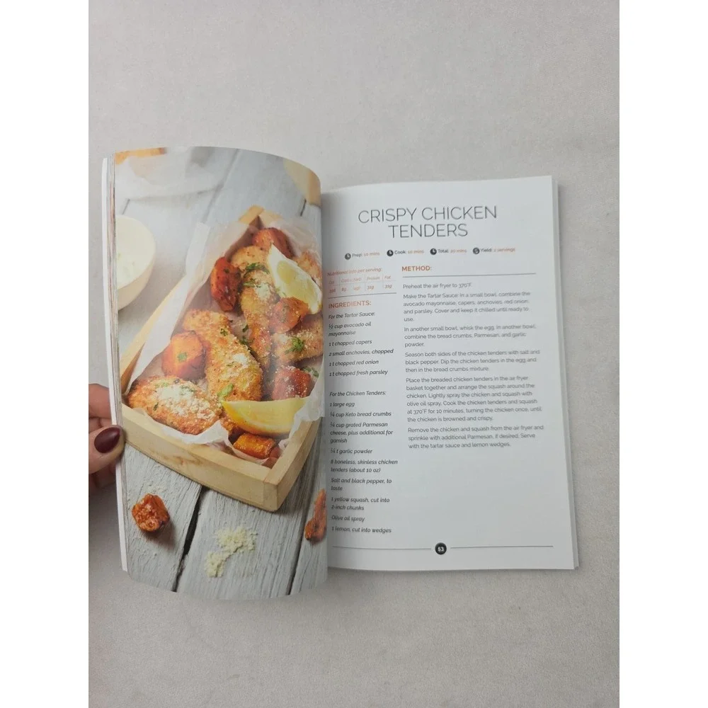 Paleohacks Keto Air Fryer Cookbook by Kelsey Ale - New Bent Corner